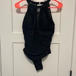 One Piece Swimsuit Tempt Me Size L black